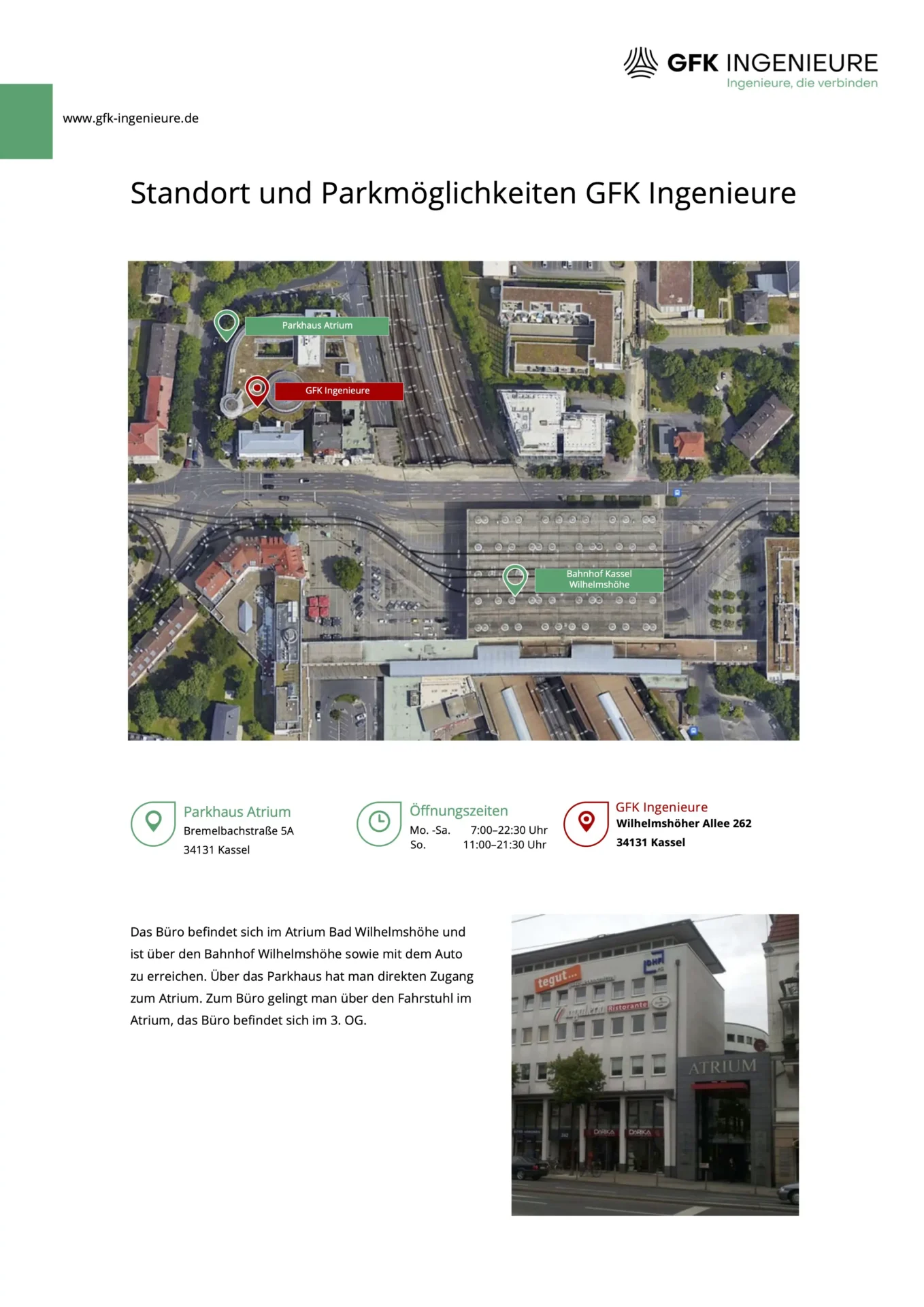 Anreiseinformationen Kassel